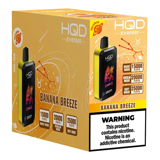 HqdEverest 5pk 5% 25k Banana Breeze Box (6923742015955) 
