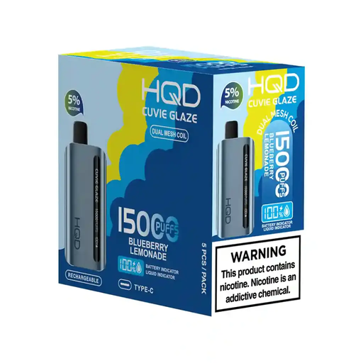 HqdGlaze 5pk 5% 15k Blueberry Lemonade Box (6937105473948)