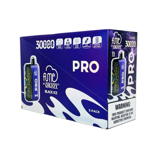 FumePro 5pk 5% 30k Black Ice Box (6941821735785) Unit (6941821735617)