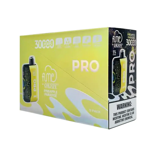 FumePro 5pk 5% 30k Pineapple Paradise Box (6941821735839) Unit (6941821735662)