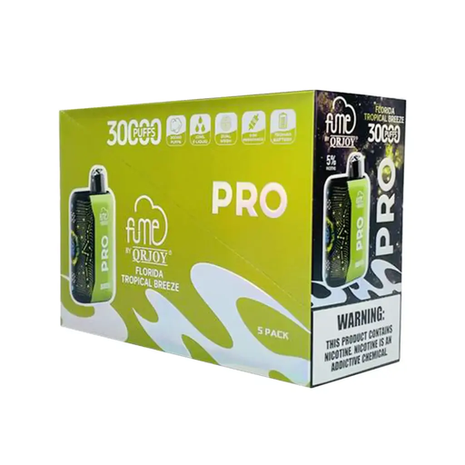 FumePro 5pk 5% 30k Florida Tropical Breeze Box (6941821735792) Unit (6941821735624)