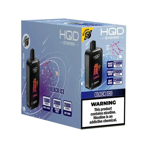 HqdEverest 5pk 5% 25k Black Ice New Box (6923742019076)