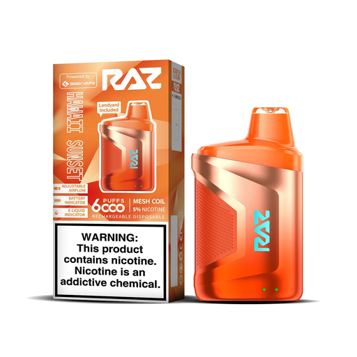 RazCa6000 10pk 5% 6k Hawaii Sunset Box (6974622809805)