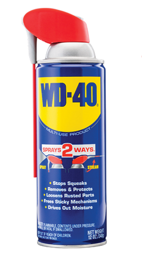 WD-40 1pk 8oz Can Without Smart Straw Unit (079567110989)