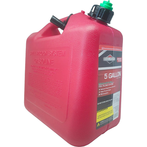 Briggs & Stratton 3pk 5gal Gas Can Smart Fill Unit (065034850534)