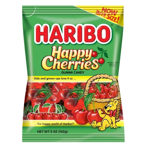 Haribo Happy Cherries 1pk 5oz Gummi Candy Box (00042238309760) Unit (042238309777)