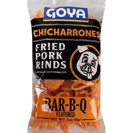 Goya Chicharrones 1pk 3oz Bar-B-Q Box () #/N