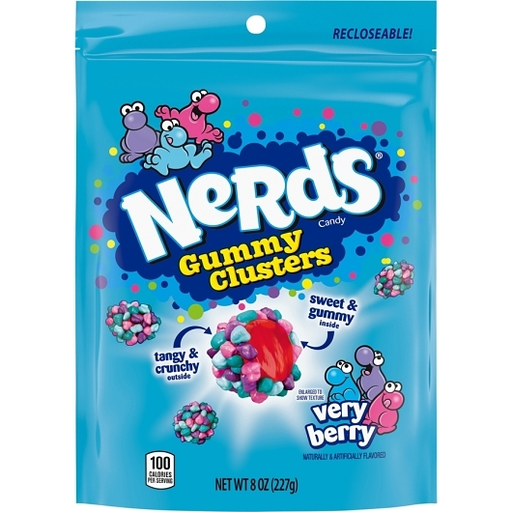 Nerds Gummy Clusters 1pk 8oz Very Berry Box () Unit () #/N