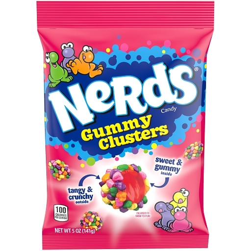 Nerds Gummy Clusters 1pk 5oz Raimbow Box (00079200080730) Unit (079200049065)