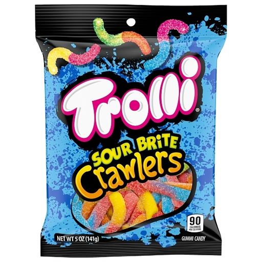 Trolli 1pk 4.25oz Sour Brite Crawlers Box () Unit (020709012302) #/N