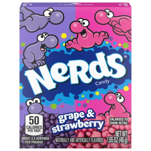 Nerds 36pk 1.65oz Grape & Strawberry Box (079200003364) Unit (07933624) #/N