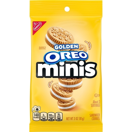 Oreo 12pk 3oz Golden Mini Cookies Box () Unit (044000052317) #/N