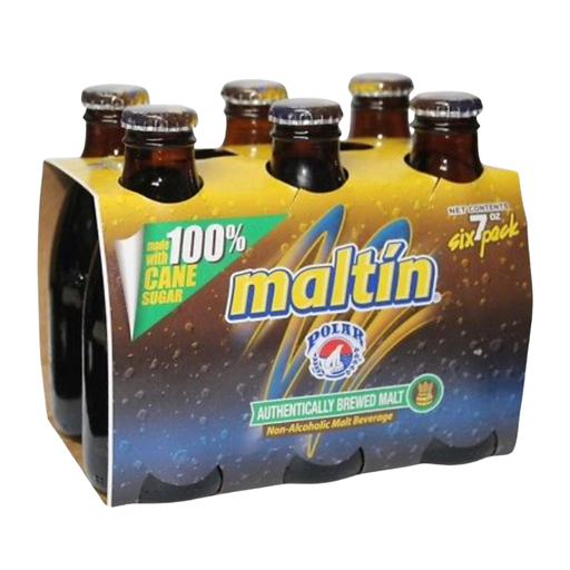 Maltin Polar Glass 6pk 7oz Glass Box (17591446006782) Unit (7591446006730)