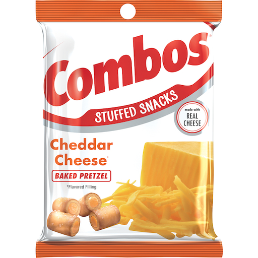 Combos 1pk 6.3oz Cheddar Cheese Baked Pretzel Unit (041419420058)