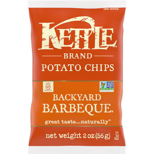 Kettle Brand 1pk 2oz Potato Chips Backyard Bbq Unit (084114115447)