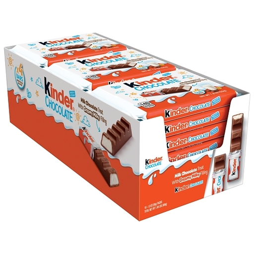 Kinder Chocolate 18pk 1.8oz Box (009800512188) Unit (009800512041)