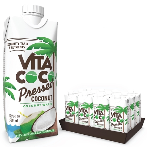 Vita Coco 12pk 16.9oz Coconut Pressed Water The Original Carton Fron Concentrate Box (10898999010158) Unit (898999010144)