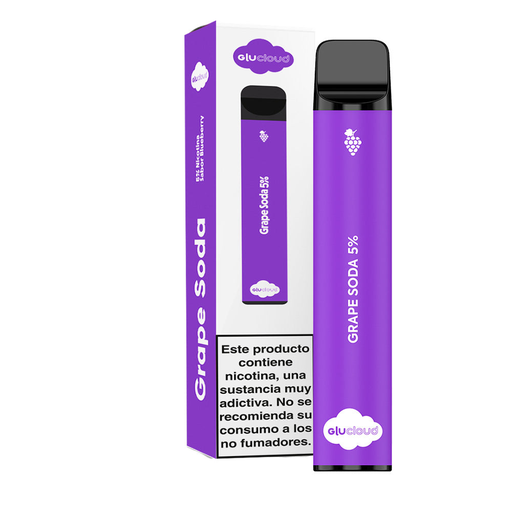 GluXL 5% 2.5K Grape Soda Box (765066728588) Unit (765066728571)