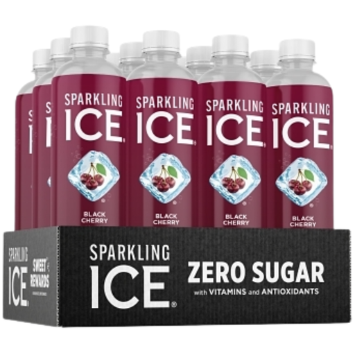 Sparkling Ice 12pk 17oz Black Cherry Sparkling Water Zero Sugar Box () Unit () #/N