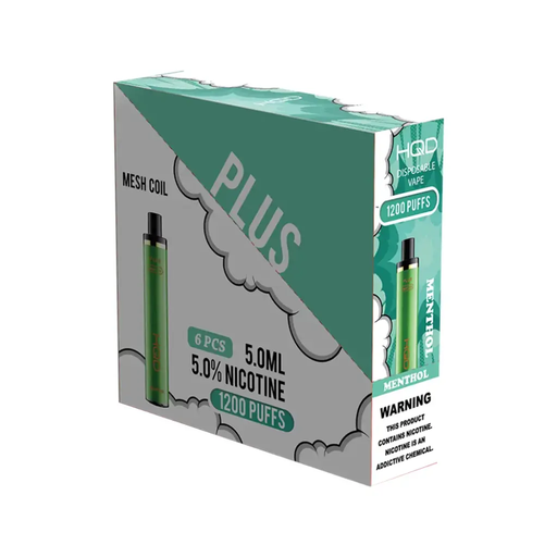 HqdCuvieplus 6pk 5% 1.2k Menthol New Box (6923742021079)