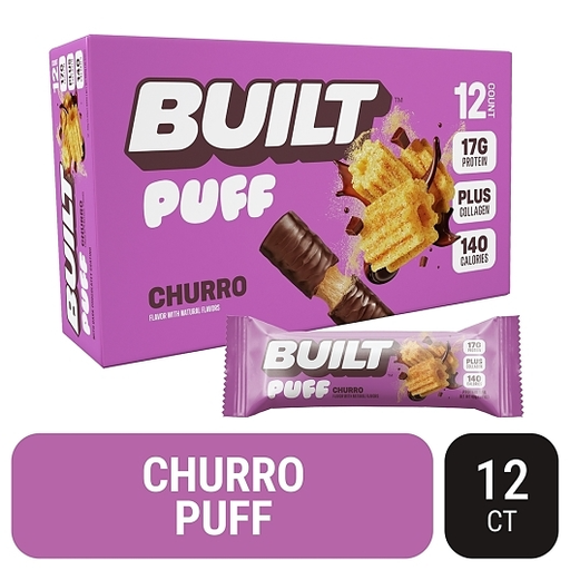 Built 12pk 1.41oz Churro Puff Box () #/N