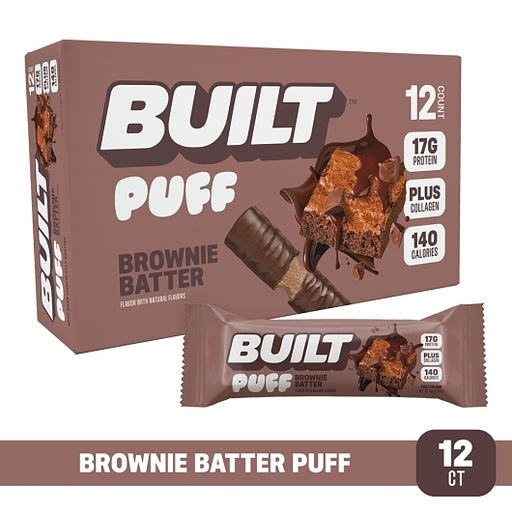 Built 12pk 1.41oz Brownie Batter Puff Box () #/N