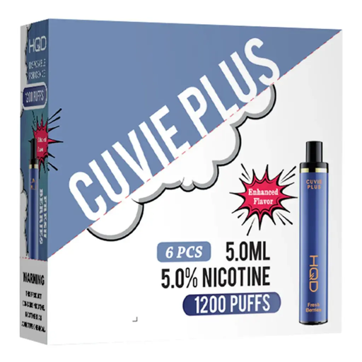 HqdCuvieplus 6pk 5% 1.2k Fresh Berries Box (6971578998645) Unit (6973826709027)