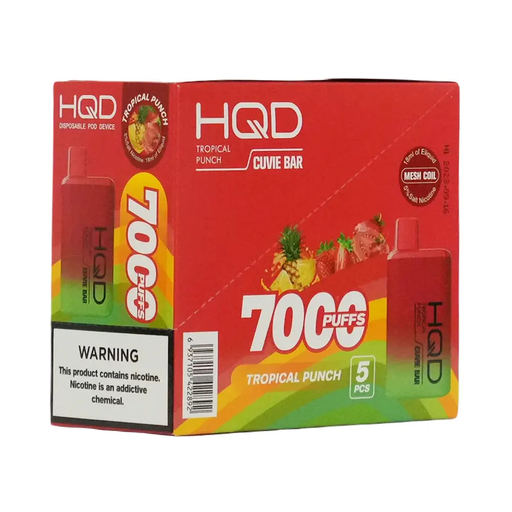 HqdBar 5pk 5% 7k Tropical Punch Box (6937105422892)