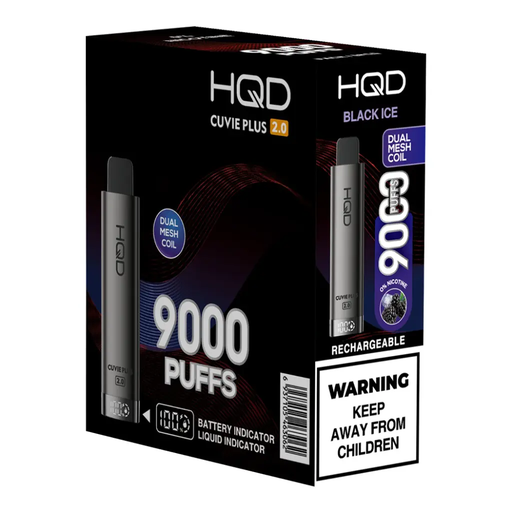 HqdCuviePlus 2.0 5pk 0% 9k Black Ice Box (6937105463062) Unit (6937105457962)