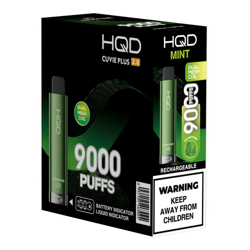 HqdCuviePlus 2.0 5pk 0% 9k Mint Box (6937105463024)