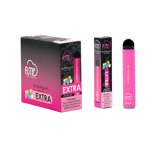 FumeExtra 10pk 5% 1.5k Bubblegum Box (6973304113247)