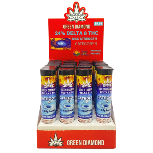 GREEN DIAMOND MAX STRENGTH CATEGORY 5 24PK BOX-(942042042085)
