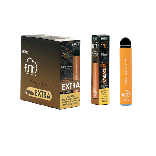 FumeExtra 10pk 5% 1.5k Cuban Tobacco Old Box (6973304113216)