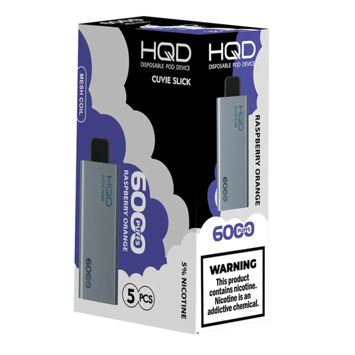 HqdSlick 5pk 5% 6k Sky Raspberry Orange Box (6937105445174)
