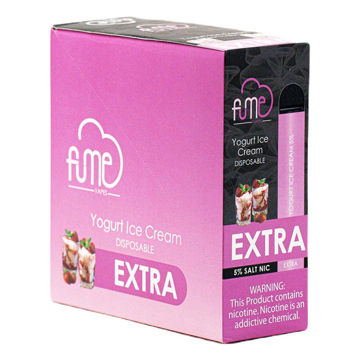 FumeExtra 10pk 5% 1.5k Yogurt Ice Cream Box (6973304116804) Unit (6973304116811)