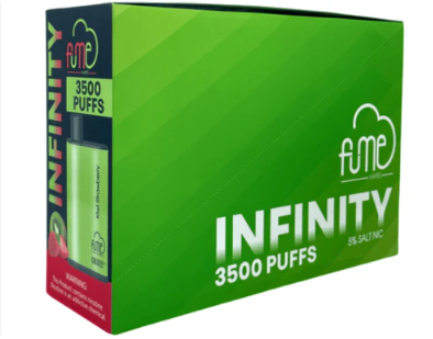 FumeInfinity 5pk 5% 3.5k Kiwi Strawberry Box (6973304117085) Unit (6973304117092)