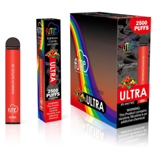 FumeUltra 10pk 5% 2.5k Rainbow Candy Box (6973304113056)